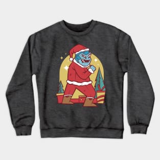 Gorilla Santa Crewneck Sweatshirt